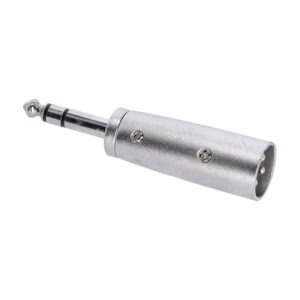 ADAPTOR AUDIO JACK 6.3mm TO CANON MALE