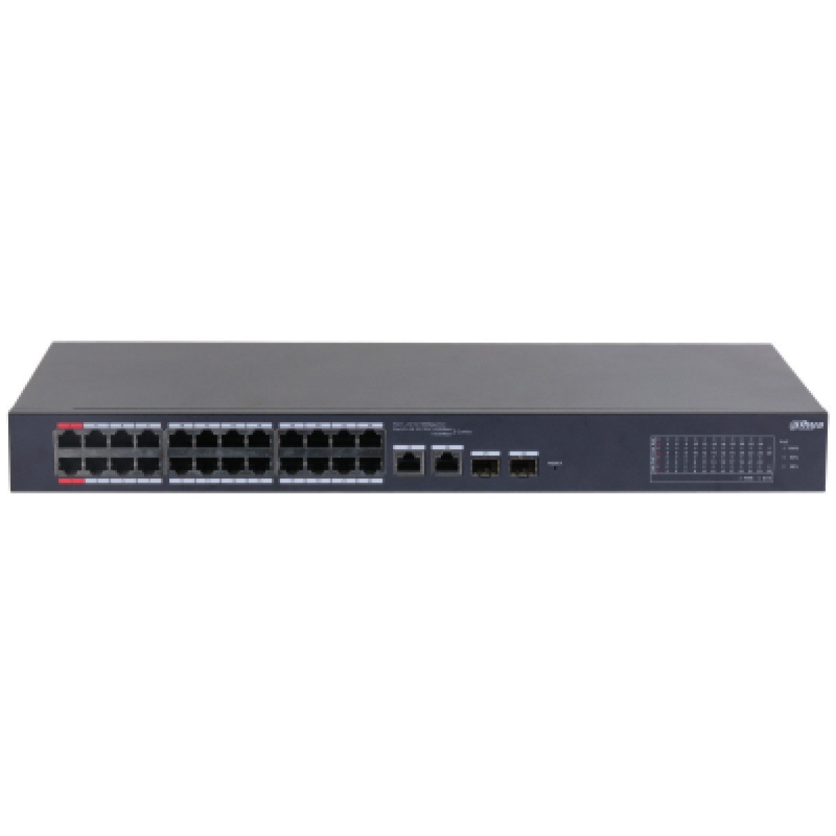 DH-CS4226-24ET-375-V2 26-Port Cloud Managed Desktop Switch with 24-Port PoE 375W