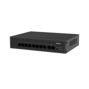 SF110P IMOU 8x 10/100 M PoE ports, 2x 10/100M Uplink ports 65Wat