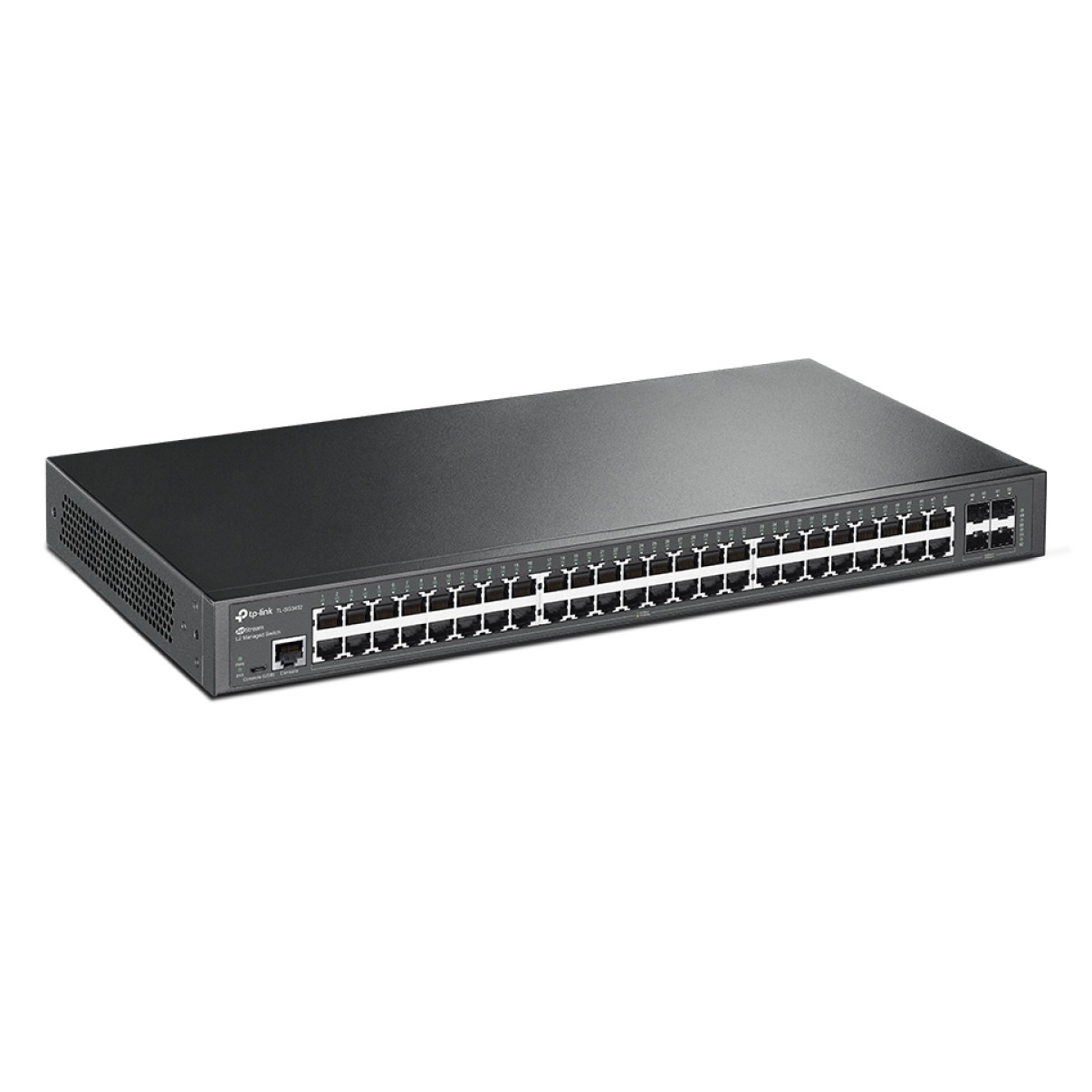 JetStream TL-SG3452 48-Port Gigabit L2 Managed Switch with 4 SFP Slots - Image 2
