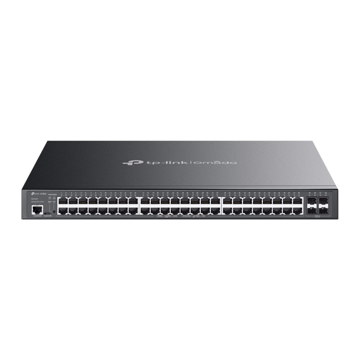 SG3452P Omada 52-Port Gigabit L2+ Managed Switch with 48-Port PoE+