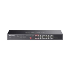 MS120GP 20-Port Gigabit Rackmount Switch with 16-Port PoE+