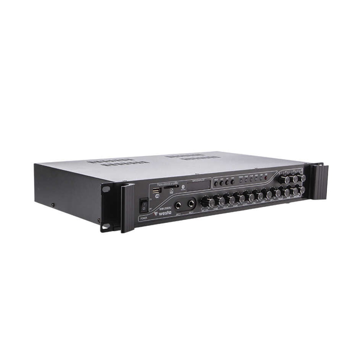 WM-2080U Amplifikator 3 Zona, 200 Watt me Transformator - Image 2