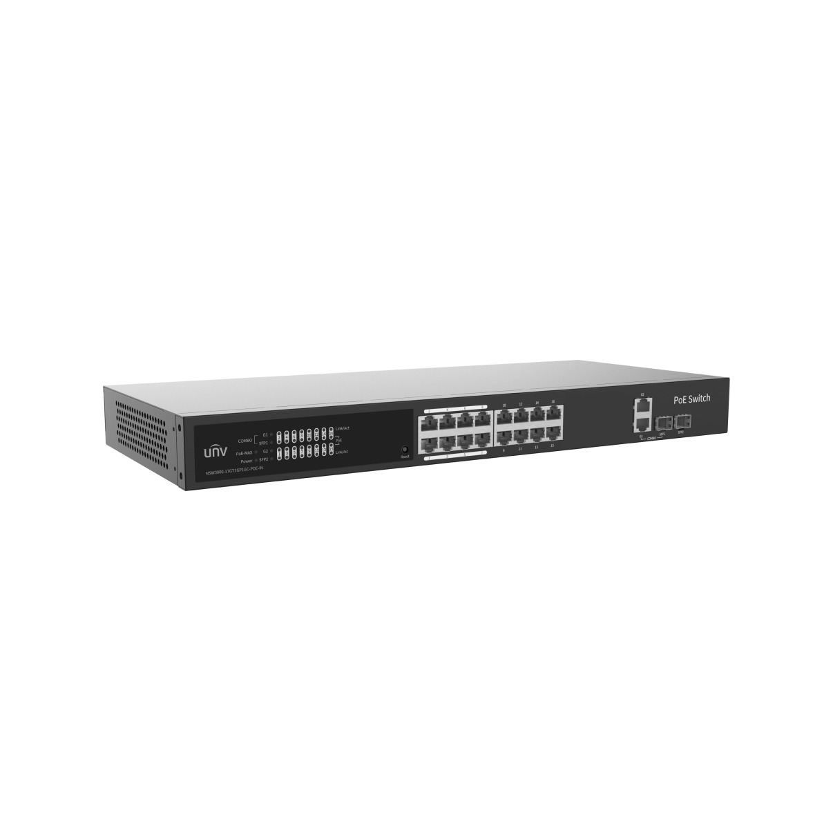 NSW3000-17GT1GP1GC-POE-IN Gigabit Cloud Management PoE Switch 16 x 10/100/1000Mbps Poe - Image 2