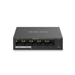 Mercusys MS105GP-Switch 5 Port Gigabit Desktop with 4-Port PoE+