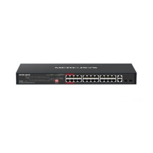 MERCUSYS MS128GP 28-Port Gigabit Rackmount Switch with 24-Port  PoE+