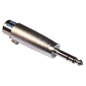 ADAPTOR AUDIO JACK 6.3mm TO CANON FEMALE