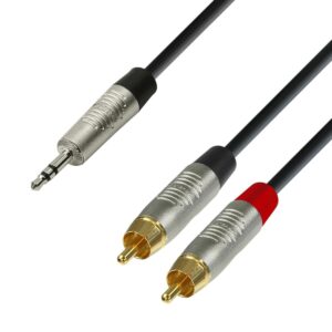JACK CABLE 3.5mm TO 2 RCA 1.5M