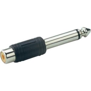 ADAPTOR AUDIO JACK 6.3mm TO RCA