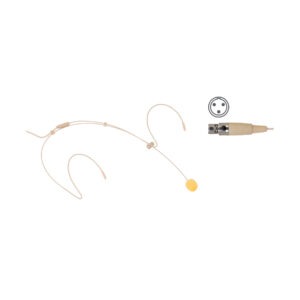 FCM-970-MC3 Flesh-coloured head-worn condenser microphone