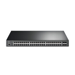 TP-LINK SG3452XP OMADA 48-Port Gigabit and 4-Port 10GE SFP+ L2+ Managed Switch with 48-Port PoE+