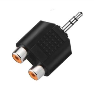 ADAPTOR AUDIO JACK 3.5MM TO 2 RCA